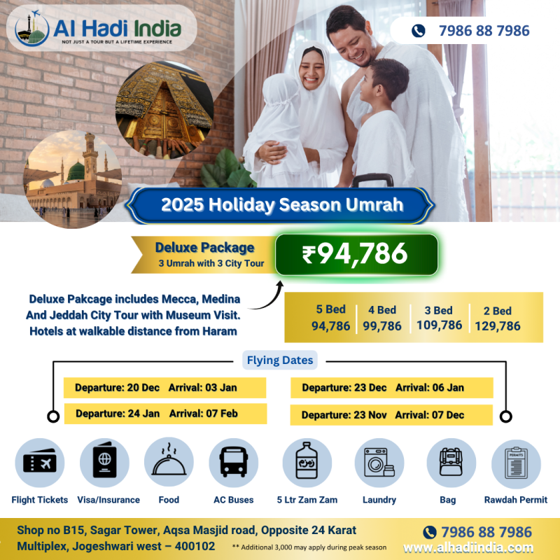 Mumbai Holiday Umrah packages